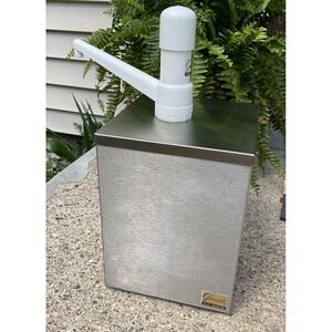 San Jamar Carlisle P9899 EZ-Chill Condiment Countertop Box System Gallon White‎